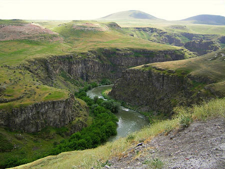armenia rivers geography armenian ani advantour