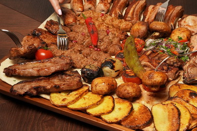 Barbecue Set, Chaman Restaurant