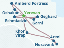 Mapa del itinerario