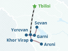 Mapa del itinerario