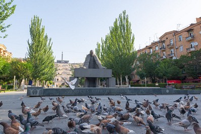 Monument to Alexander Tamanyan, Yerevan, Armenia