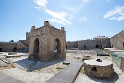 The Ancient Zoroastrian Temple Ateshgah, Baku