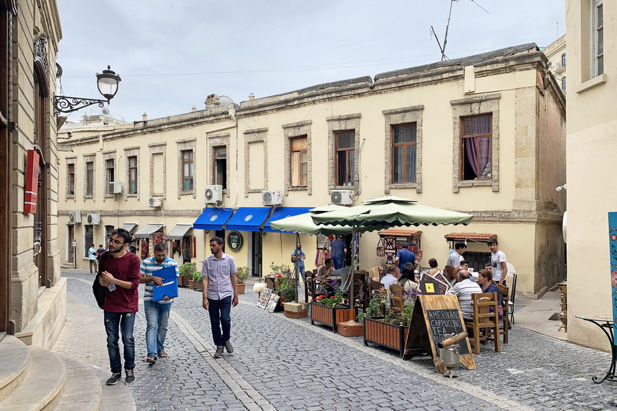 Cafe in Baku