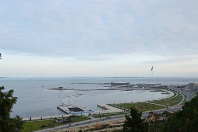 Caspian Sea, Baku, Azerbaijan