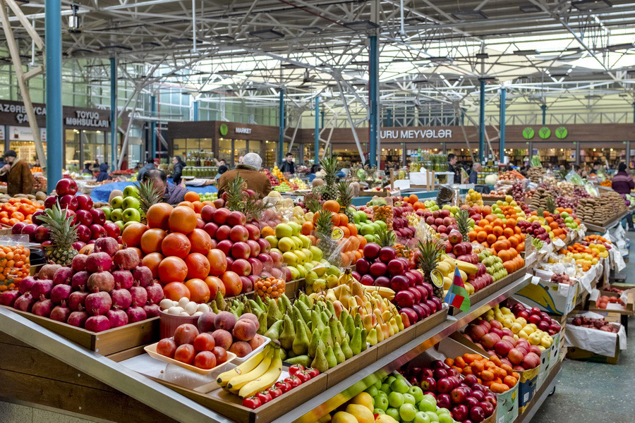 Green Market (Yasil Bazaar), Baku