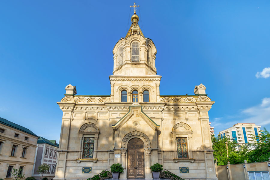 Catedral de las Santas Miróforas, Bakú Catedral de las Santas Miróforas, Bakú