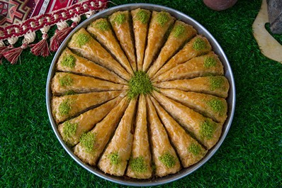 Pakhlava, Dulces Azerbaiyanos