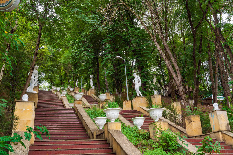 Парк имени Низами Гянджеви, Губа, Азербайджан