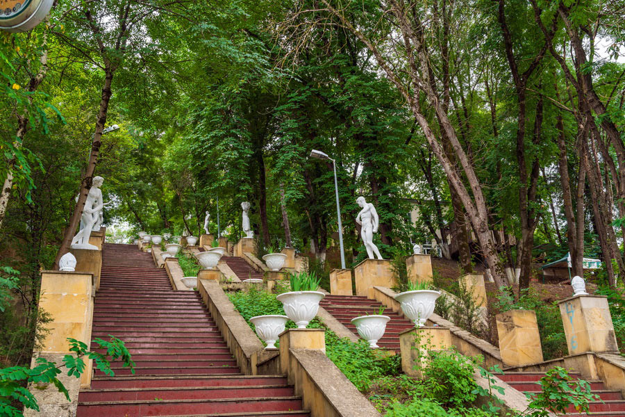 Nizami Ganjavi Park, Quba, Azerbaijan