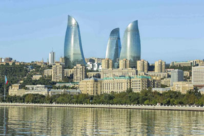 Fairmont Baku, Flame Towers Hotel