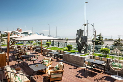 Terrace restaurant, Sheraton Baku Intourist Hotel