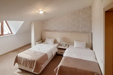 Budget twin room, Qafqaz Yeddi Gozel Hotel