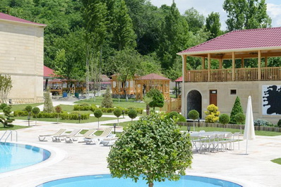 Garden, Qafqaz Yeddi Gozel Hotel