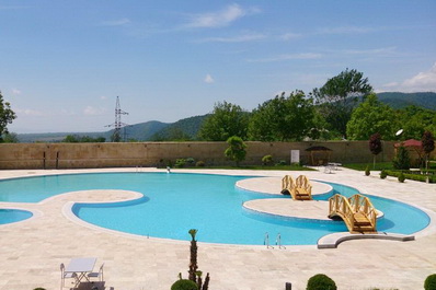 Outdoor pool, Qafqaz Yeddi Gozel Hotel