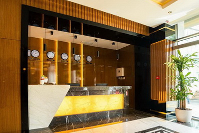 Reception, Premium Ganja Hotel