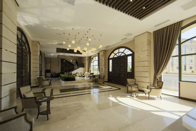 Lobby, Saat Meydani Nakhchivan Hotel