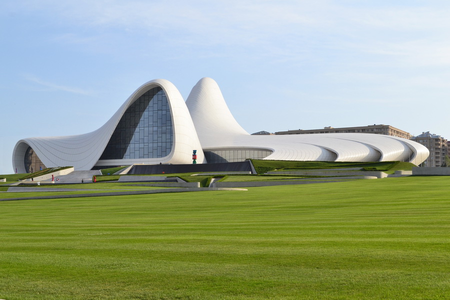 The Heydar Aliyev Center in Baku
