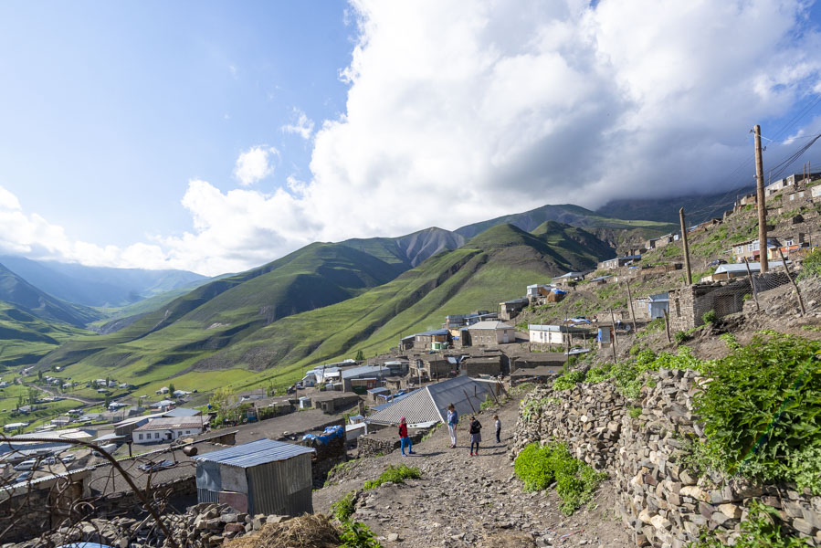 Khinalug Village near Quba