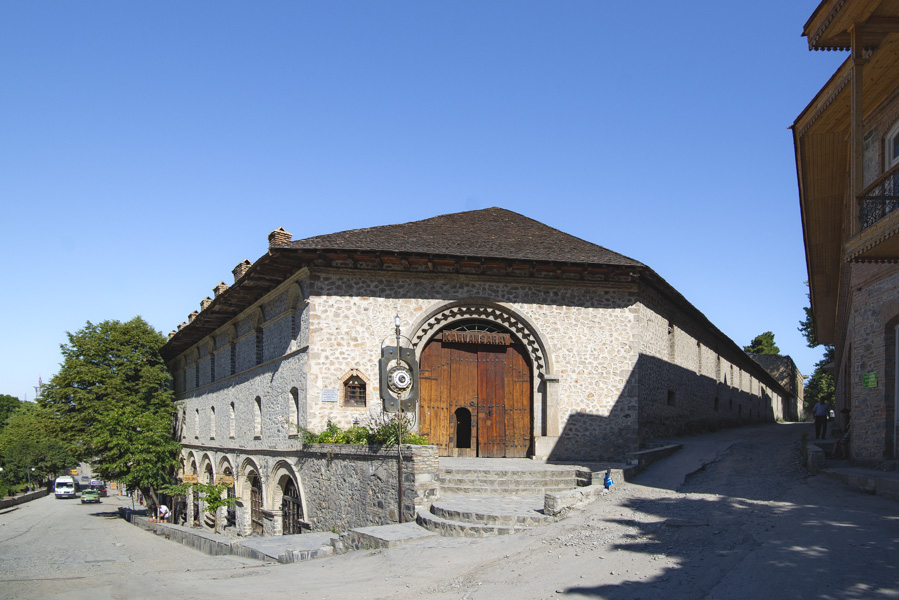 Caravasar Superior en Sheki, Azerbaiyán Caravasar Superior en Sheki, Azerbaiyán