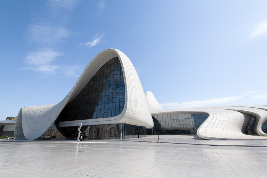 Centro Heydar Aliyev, Bakú