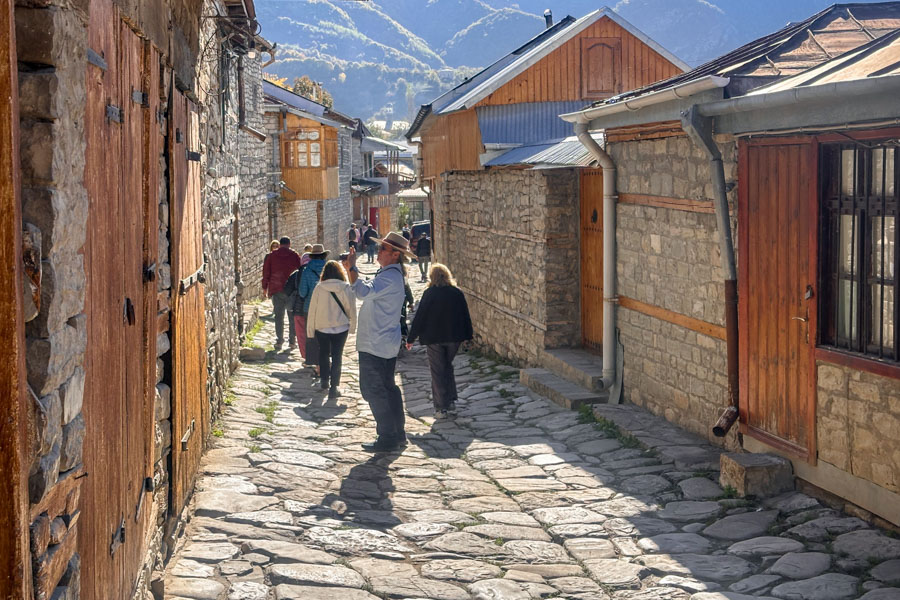 Pueblo de Lagich, cerca de Shamakhi