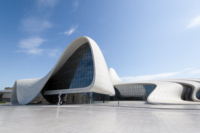 Centro Heydar Aliyev, Bakú