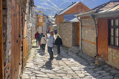 Pueblo de Lagich, cerca de Shamakhi
