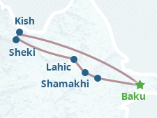 Tour map