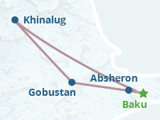 Tour map