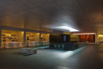 Interior del Memorial del Genocidio, Guba