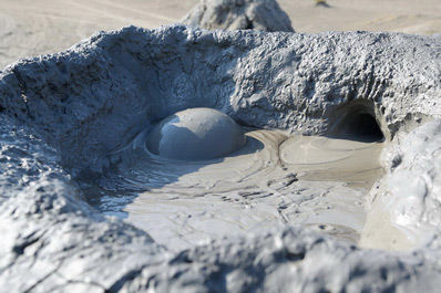 Mud volcanoes, Gobustan Reserve