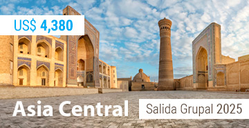 Circuito Grupal por Asia Central por la Ruta de la Seda 2025