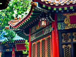 Ancient roofs of Taoist temples