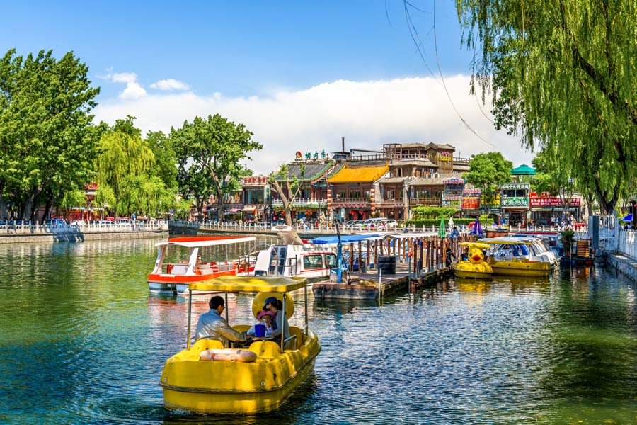 Houhai Lake, Shichahai Area Houhai Lake, Shichahai Area