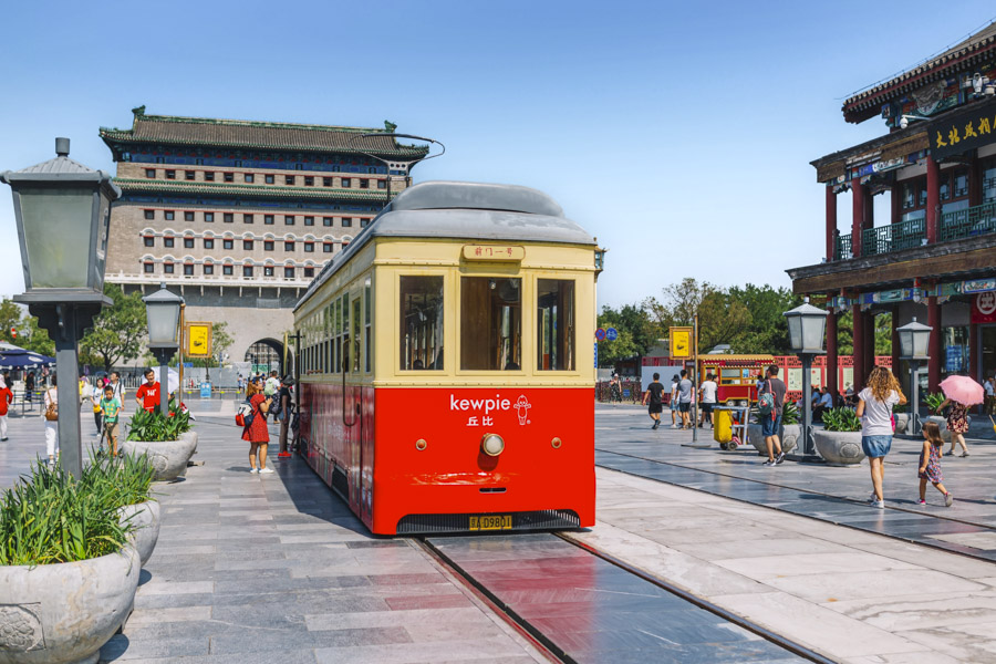 Tram, Qianmen Street Tram, Qianmen Street