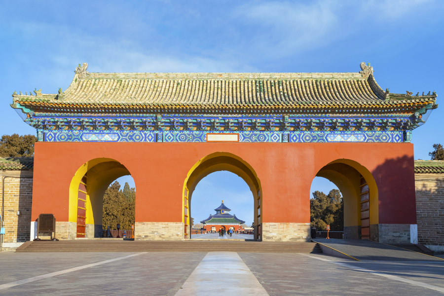 South, Temple of Heaven, Beijing South Gate, Temple of Heaven, Beijing