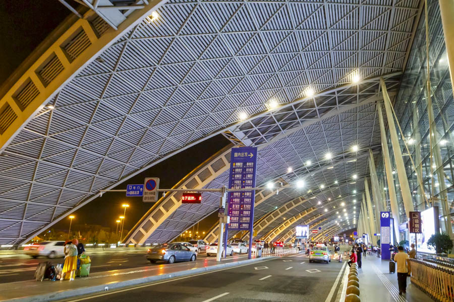 Chengdu Shuangliu Airport, Sichuan Province, China Chengdu Shuangliu Airport, Sichuan Province, China