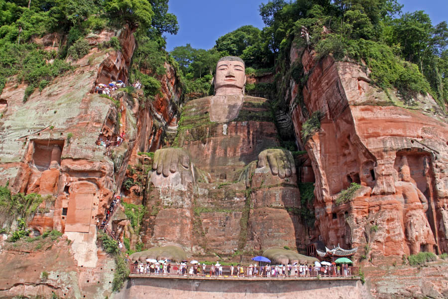 Leshan Giant Buddha, Sichuan Province, China Leshan Giant Buddha, Sichuan Province, China