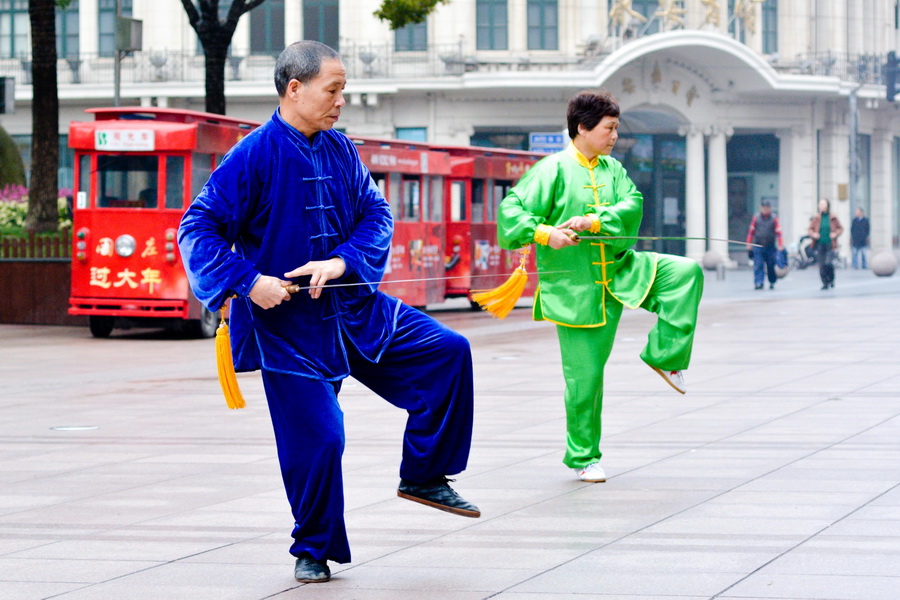 Traditional Chinese Medicine: Tai Chi, Shanghai
