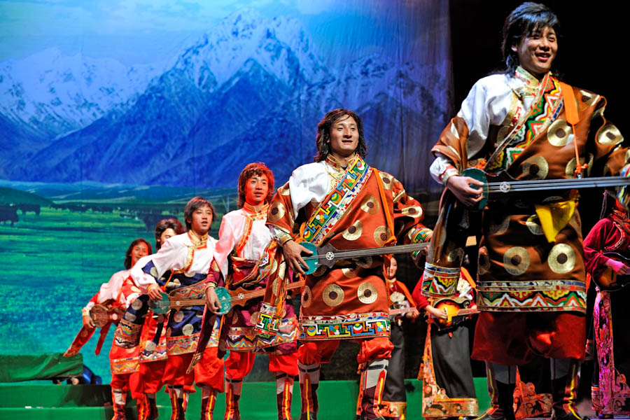 Tibetan Ethnic Dance, JinJing Theater, Chengdu, Regional Styles and Humanity’s Heritage