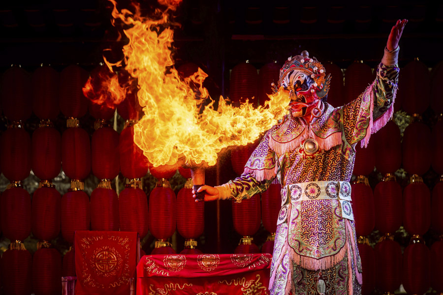 Sichuan Opera, Heming Ancient Teahouse, Chengdu Sichuan Opera, Heming Ancient Teahouse, Chengdu