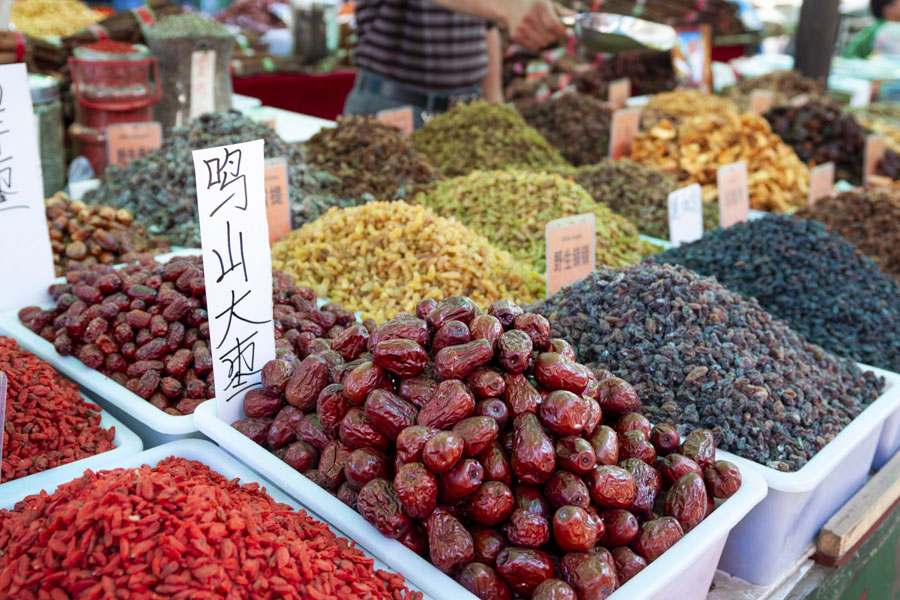 Dried Fruits, Food in Dunhuang