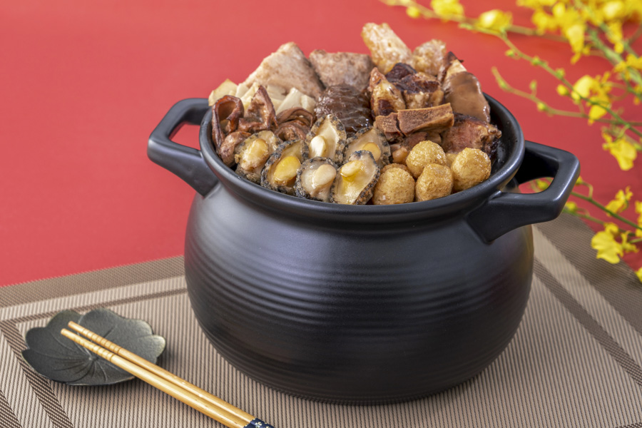 Buddha Jumps over the Wall, Chinese Food