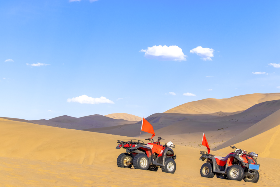 Quad Bikes, Mingsha Mountain Quad Bikes, Mingsha Mountain, Gansu Province