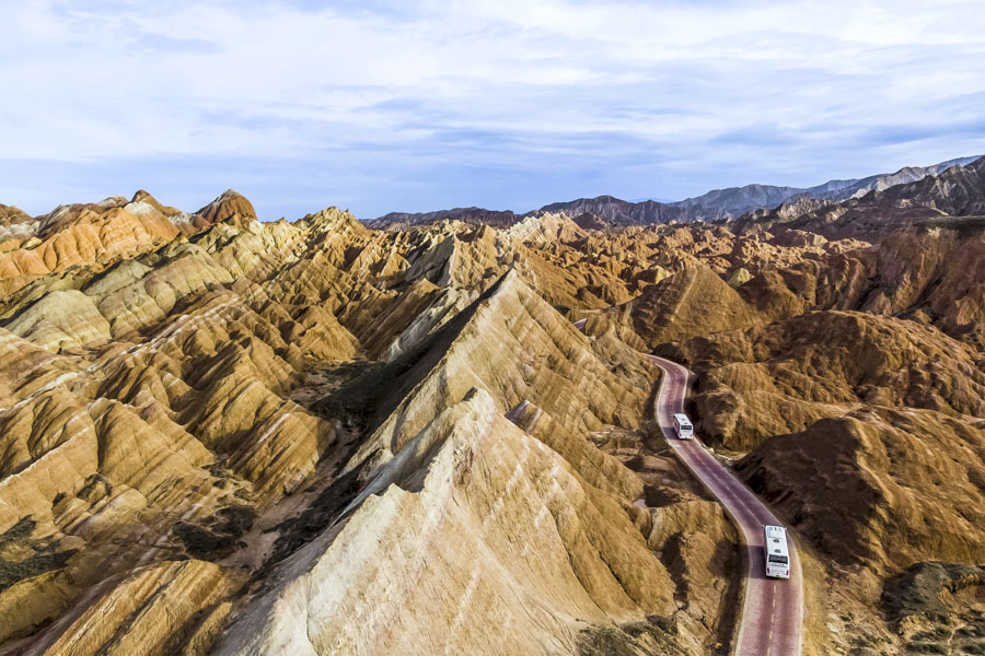 Zhangye National Geopark, Gansu Province Zhangye National Geopark, Gansu Province