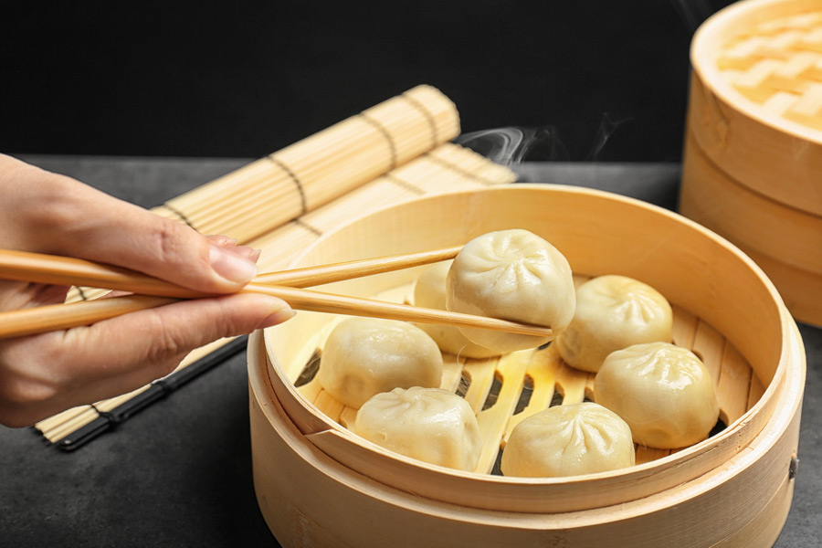 Baozi Dumplings, Local Restaurants Around the Great Wall