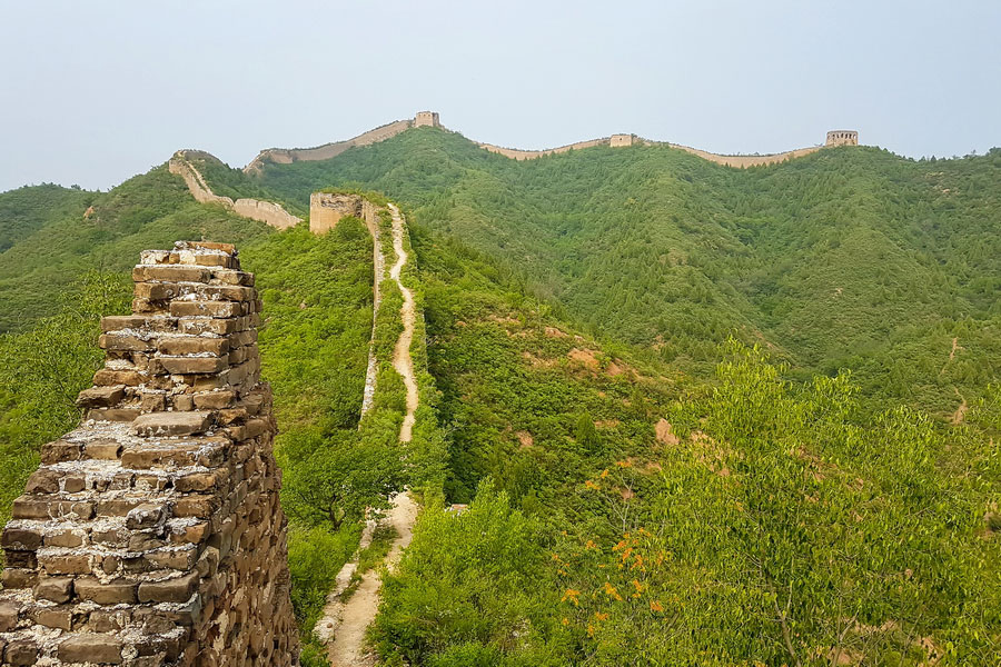 Gubeikou part of Great Wall of China, Safety on the Great Wall of China