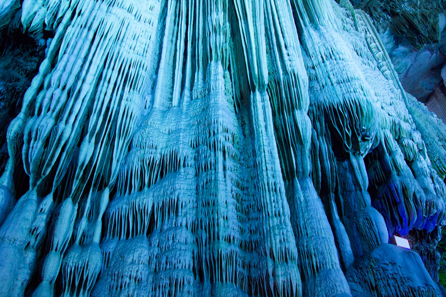 The Reed Flute Cave in Guilin, China The Reed Flute Cave in Guilin, China