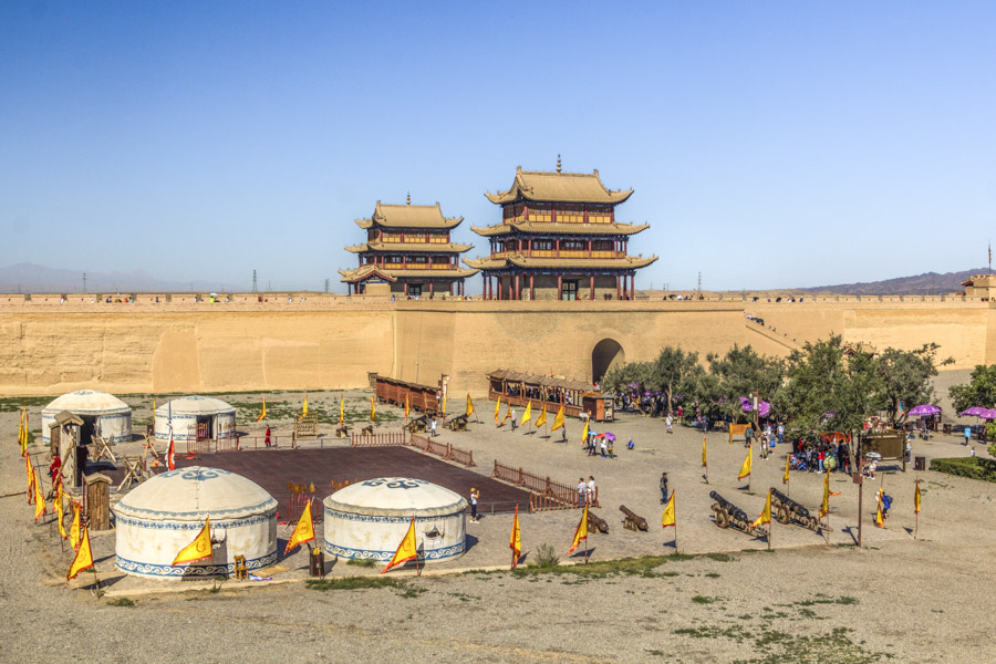 Jiayuguan Fortress, Hexi Corridor Jiayuguan Fortress, Hexi Corridor