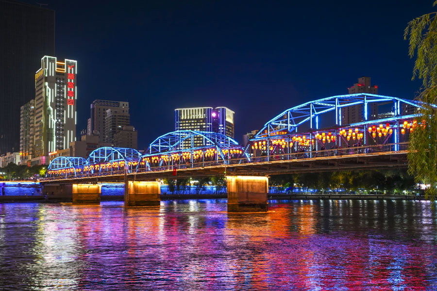 Zhongshan Bridge, Lanzhou Zhongshan Bridge, Lanzhou